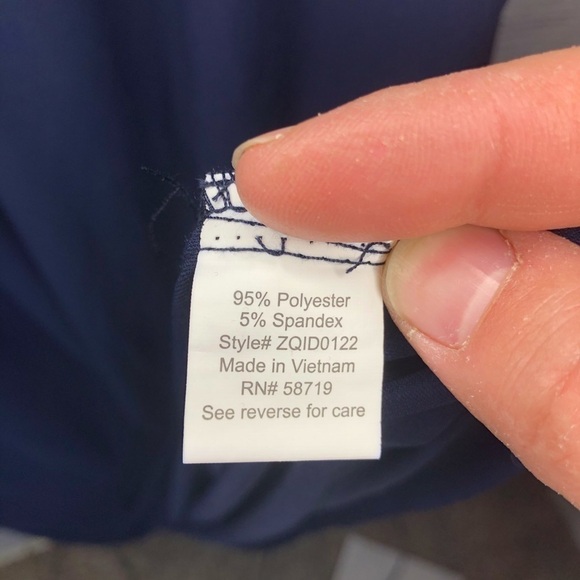 NWT NY Collection Navy Dress Sz 2X - Picture 8 of 9